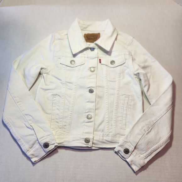 Levi Strauss & Co. Childs Jacket White M - Picture 1 of 3